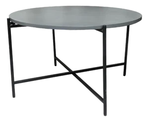 Concrete Top Round Outdoor Table
