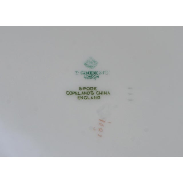 Mid 20th Century Spode Large 10"h Cobalt Blue Covered Soup Tureen Large Armorial For Sale - Image 9 of 10