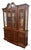 American Vintage Chippendale Style Mahogany China / Display Cabinet For Sale - Image 3 of 10