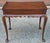 Virginia Galleries by Henkel Harris Queen Anne Style Mahogany Silver Table with pull out Trays. Measures 39.5" in width,...