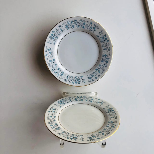 Vintage Towne House Fine China Bread Plates- Set of 5 For Sale - Image 4 of 6