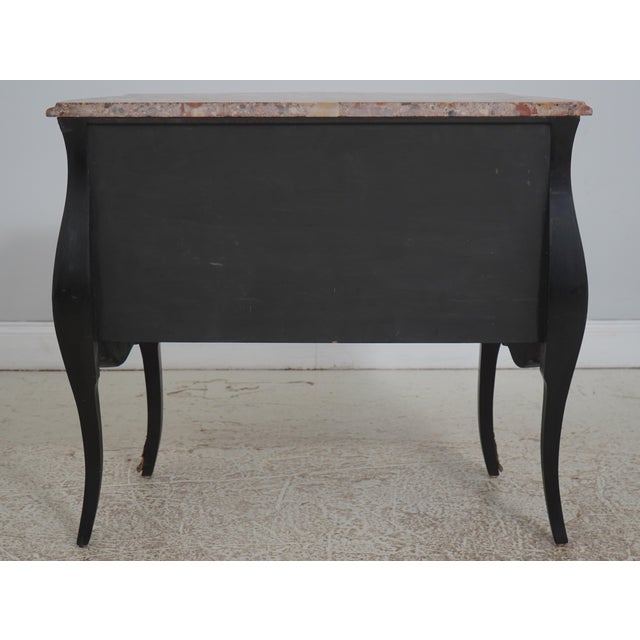 Vintage French Louis XV Style Chinoiserie Painted Commode Chest For Sale - Image 18 of 18