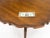 Mid-Century Modern Baker Pie Crust Tilt Top Carved Mahogany Ball & Claw Breakfast Table MINT For Sale - Image 3 of 11