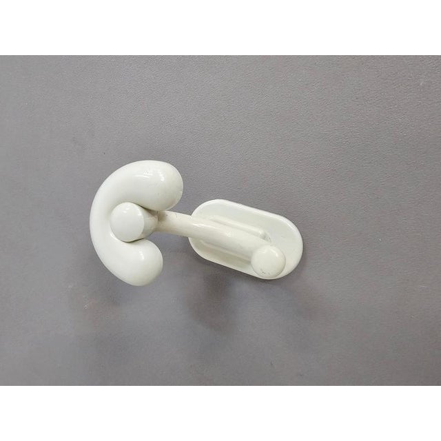 Plastic Coat Hooks, Italy, 1970s, Set of 5 For Sale - Image 5 of 16