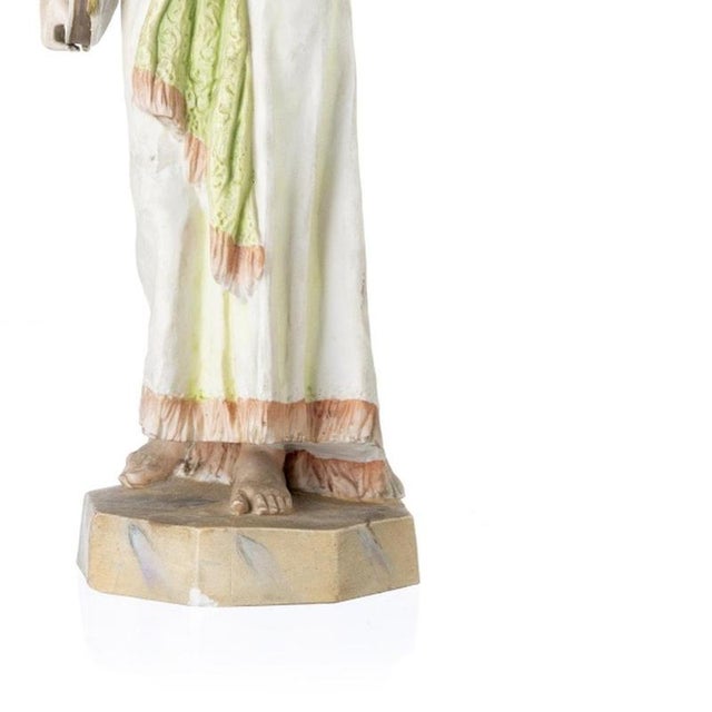Porcelain Dancers from Gebruder Heubach, Set of 2 For Sale - Image 5 of 6