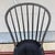 Antique Black Painted Bow-Back Kitchen Windsor Side Chair, Ca. 1800 For Sale - Image 10 of 12