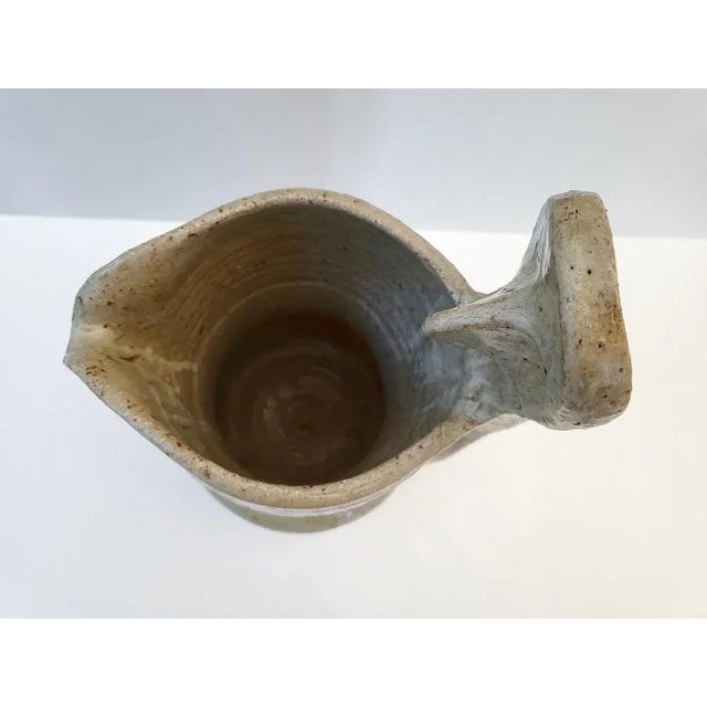 Ceramic Large French Anthropomorphic Vase in Sandstone, 1960s For Sale - Image 7 of 10