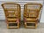 Fantastic Set of 6 Brighton Chinese Chippendale Hollywood Regency Bamboo Chairs For Sale In West Palm - Image 6 of 10