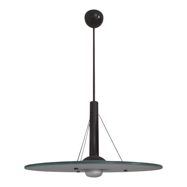 Mid 20th Century Mid-Century Modern Pendant Lamp, Attributed to Meblo. For Sale