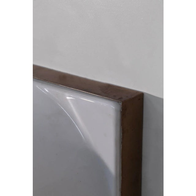 Italian Space Age Brass Wall Sconces, 1970s, Set of 3 For Sale - Image 9 of 10