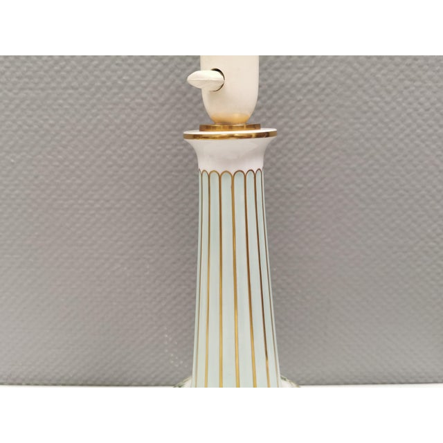 Ceramic Unika Table Lamp from Bing & Grøndahl, Denmark, 1915-1947 For Sale - Image 7 of 12