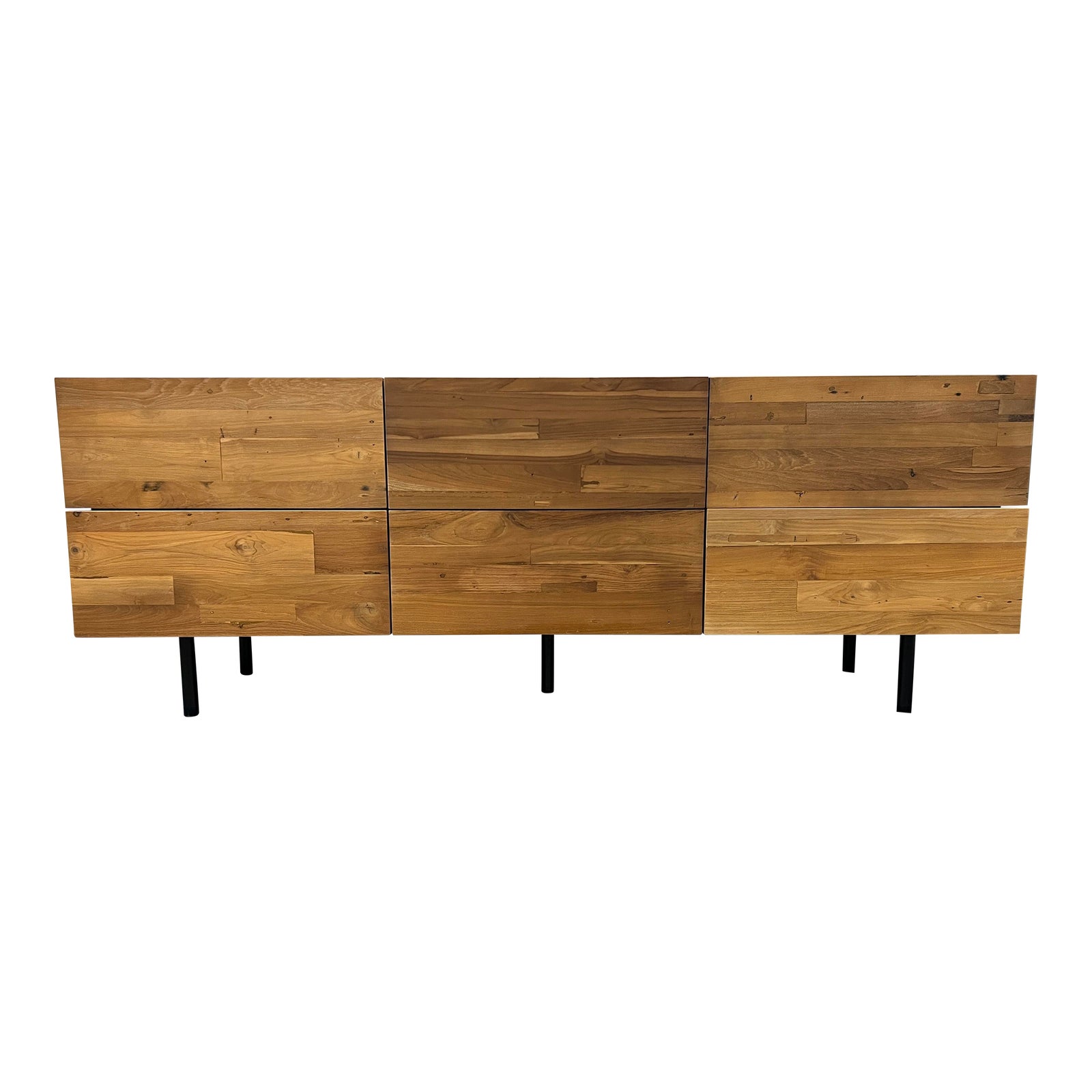 Eq3 Reclaimed Teak Wood Low Profile Dresser, Console Chairish