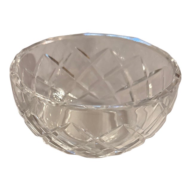 Late 20th Century Waterford Crystal Bobeche Candle Holder For Sale