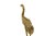 Vintage 24" Bronze & Brass Casted Mid-Century Chinoiserie Cranes For Sale - Image 10 of 12