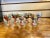 1960s Mid 20th Century Floral Chinese Mille Fleur Wine Set- 7 Pieces For Sale - Image 5 of 8