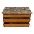 This is a 19th century French neoclassical Louis XVI style marble top carved fruitwood chest or commode. The marble is...