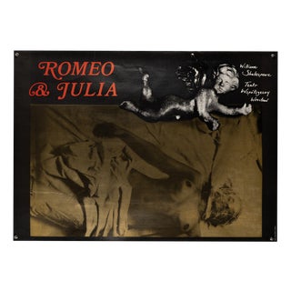 Romeo & Julia Theater Poster from A. Klimowski, 1979 For Sale