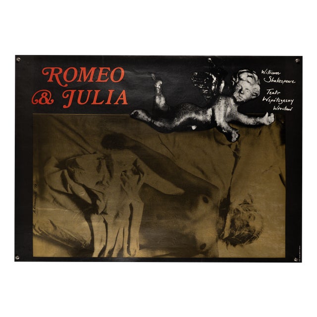 Romeo & Julia Theater Poster from A. Klimowski, 1979 For Sale