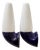 Swedish Ceramic 6035 Wall Lights by Stig Carlsson for Ifö, 1950s, Set of 2 For Sale