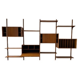 Four Royal System Columns in Teak by Poul Cadovius, 1970 For Sale