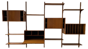 Four Royal System Columns in Teak by Poul Cadovius, 1970