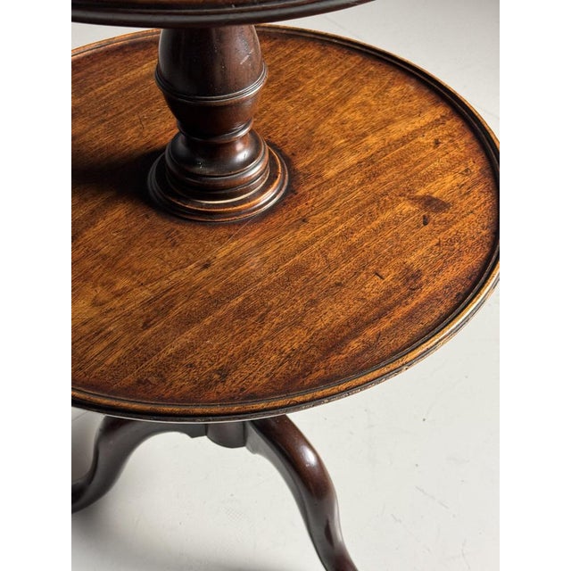 Antique English Tripod Etagère For Sale - Image 6 of 18