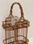 Simple and elegant trolley, produced by Norda, late 1980s. Made with a wooden frame and two forest green plastic shelves;...