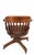 Brown Early 20th Century Classic Bank of England Jury Style Swivel Tilt Office Desk Chair by Sikes For Sale - Image 8 of 14
