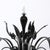 Mid-Century Expansive Leaf Form Handblown Murano Glass & 24kt Gold Fleck Uplight For Sale - Image 13 of 18