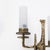 Brutalist Bronze Wall and Murano Glass Sconces, 2000, Set of 2 For Sale - Image 4 of 9