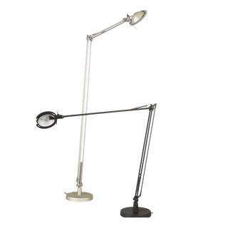 Berenice Desk Lamps by Alberto Meda & Paolo Rizzatto for Luceplan, 1980, Set of 2 For Sale