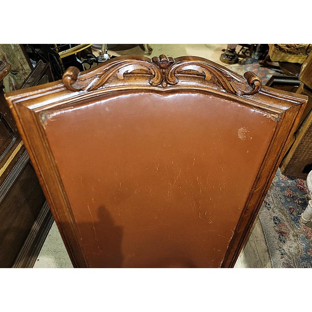 French Walnut Side Chairs - A Pair For Sale - Image 10 of 13