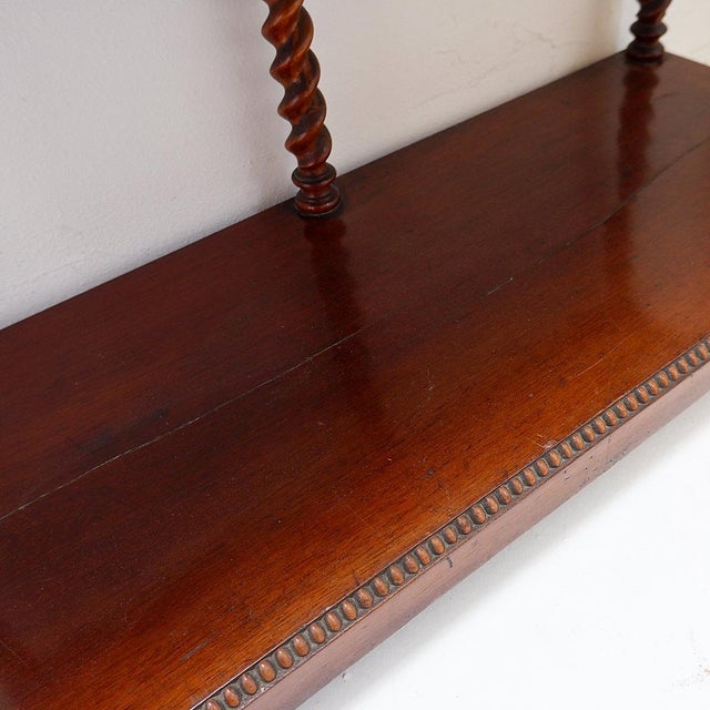 Spool-Style Bobbin Bookcase For Sale - Image 11 of 16