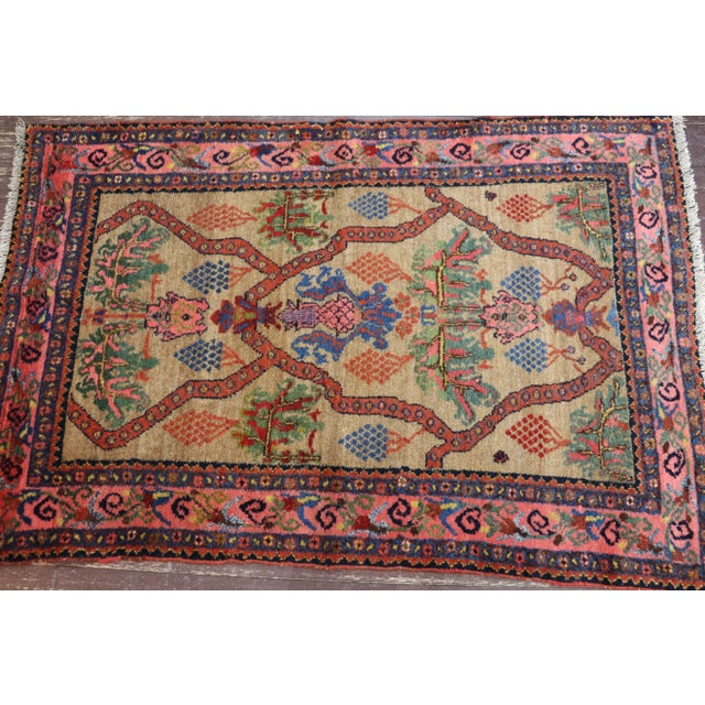 Antique Persian Kurdish Rug, For Sale - Image 9 of 12