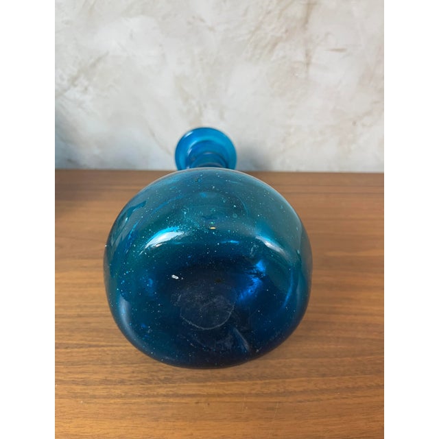 Blue Blue Spiral Vases, 1890s For Sale - Image 8 of 14