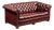 Vintage Tufted Leather Chesterfield Sofa in Burgundy For Sale