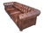 1970s 1970s Classic Chesterfield Leather Sofa – Tufted Back, Rolled Arms For Sale - Image 5 of 15
