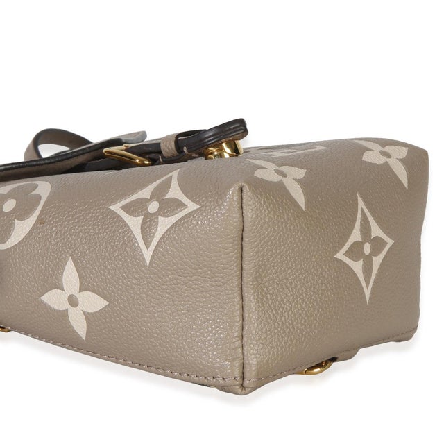 Tourterelle Empreinte Giant Monogram Tiny Backpack For Sale In New York - Image 6 of 8