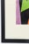 Wood Vintage Rolph Scarlett Acrylic on Paper Custom Framed 1960's For Sale - Image 7 of 10