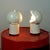 Vintage Italian Space Age Asteroidi Plastictable Lamps by Siberin Caronno, 1970s, Set of 2 For Sale - Image 9 of 10