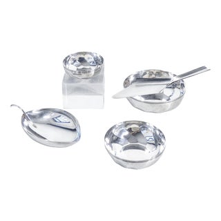 Vintage Tableware Set from Christofle, Set of 5 For Sale