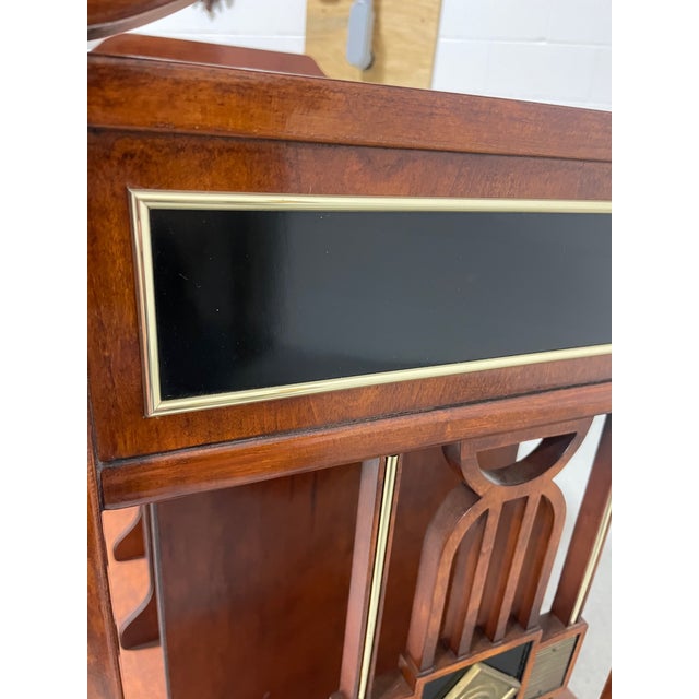 Wood Late 20th Century Table for Vinyl Lp Album Storage For Sale - Image 7 of 13