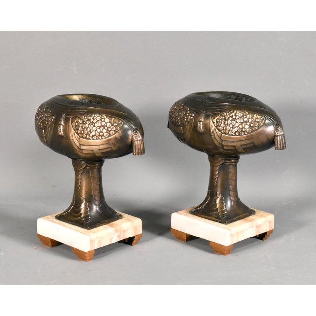 French Art Deco Garniture, 1920s, Set of 2 For Sale - Image 3 of 16