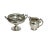 Dutch Silver Sugar & Cream Set from Van Kempen & ZN, Voorschoten, 1889, Set of 3 For Sale - Image 4 of 5