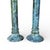 Vintage Sculpted Verdigris Metal Candleholders - A Pair For Sale - Image 4 of 5