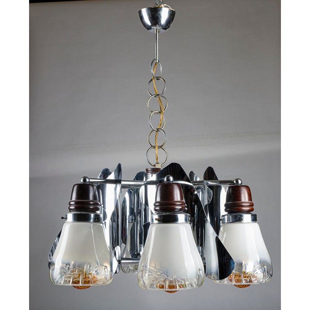 Space Age Murano Glass Chandelier from Mazzega, 1960s-1970s For Sale - Image 15 of 18