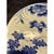 Rare 19c Antique Japanese Blue White Arita Charger Dish Plate Big Platter 18.5” For Sale - Image 4 of 11