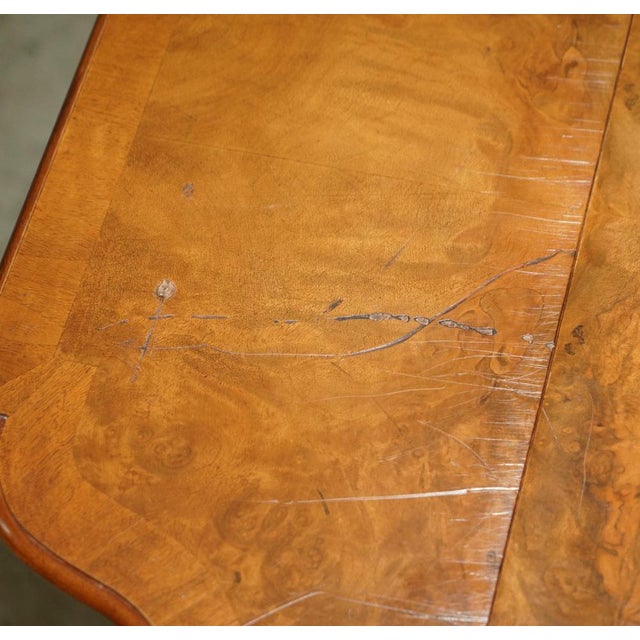 Vintage Burr Walnut Extending Coffee Table from Bevan Funnell For Sale - Image 15 of 18