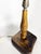 Vintage Brutalist Wooden Table Lamp, France, 1960s For Sale - Image 6 of 17