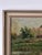 Antique Original Landscape Oil Painting: Countryside Cottage Art For Sale - Image 6 of 12